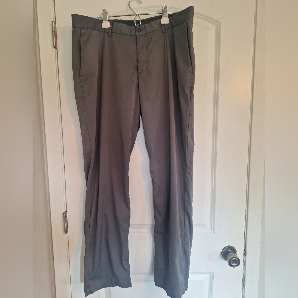 Nike Gray Golf Pants 38 X 32 Standard Dri Fit